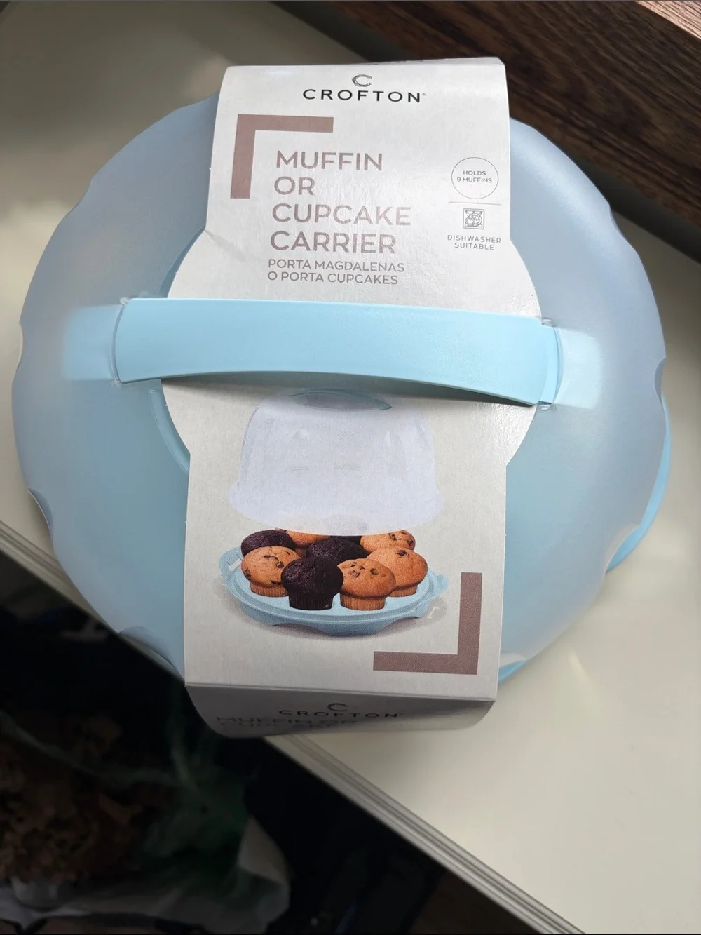 Crofton Light Blue Cupcake and Muffin Carrier
